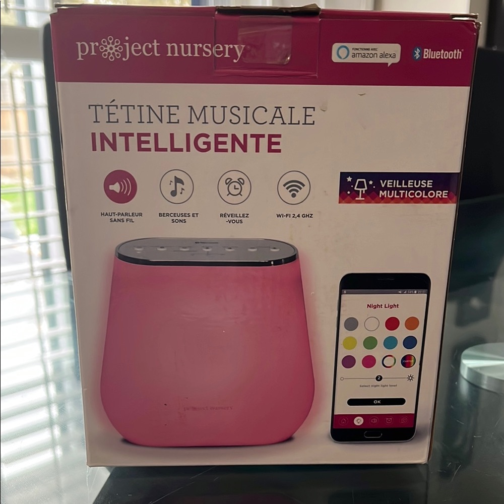 New in Box Project Nursery Smart Soother sound Machine